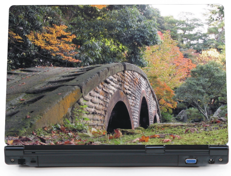 Most starodawny kamienny - naklejka na laptopa lapka - ED799