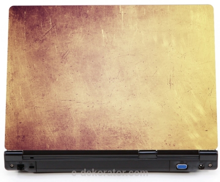 Stare złoto - naklejka na laptopa lapka - kod ED658