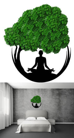 Yoga Tree Drzewko Jogi Spokój i Równowaga - 38x33cm