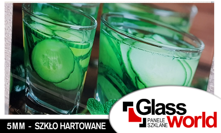 Drink ogórkowy - panel szklany 3 rozmiary  nr kat. CO4PR