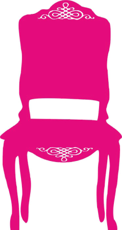 Krzesło z ornamentem - kod ED183
