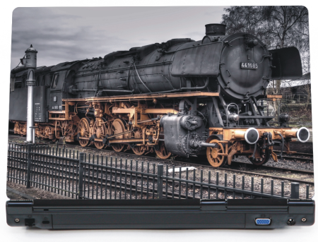 Pociąg lokomotywa - naklejka na laptopa lapka - ED805