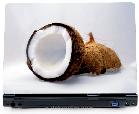 Kokosowe marzenie - naklejka na laptopa - kod ED577
