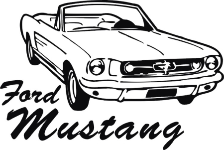 Ford Mustang GT - kod ED45