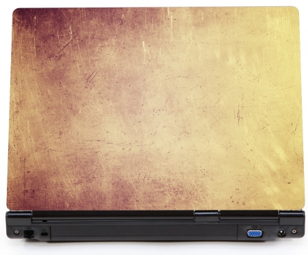 Stare złoto - naklejka na laptopa lapka - kod ED658