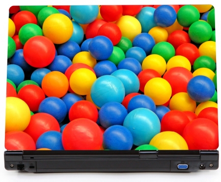 Kulki piłki basen z piłkami - naklejka na laptopa lapka - kod ED619