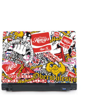 Śląski is the Best - naklejka BombStickers na laptopa lapka- ED789